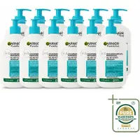 Garnier 12 x - Pure Active - Gezichtsreiniger - Hydraterend - 250 ml - Wasstrips - Gezichtsreiniger - Huidverzorging - Hyaluronzuur - Ceramide - Klei