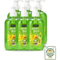Sence 6 x – Handzeep – Splash To Bloom Kiwi – 500 ml - Wasstrips - Handzeep - Handwas - Kiwi Geur - Hygiëne - Huidverzorging