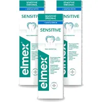Elmex 3 x - Tandpasta - Gentle White - Triple Protection - 75 ml - Voordeelverpakking - 3 stuks