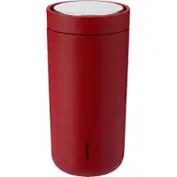 Stelton Thermosbeker To Go Click Soft Cherry Red 400 ml