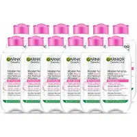 Garnier 12 x - SkinActive - Micellair Water - Gevoelige Huid - Gezichtsreiniger - 200 ml - Voordeelverpakking - 12 stuks