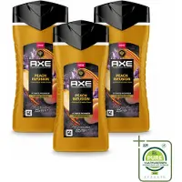 Axe 3 x – Douchegel – Peach Infusion – 225 ml - Grootverpakking - Vaatwasstrips - Douchegel - Fris Ruiken - Parfum - Patchoeli - Amber