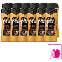 Axe 12 x – Douchegel – Copper Santal – 300 ml - Bulkverpakking - Douchegel - Douchemop - Koper