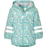 Playshoes Functionele jas crème / lichtgrijs / mintgroen / donkeroranje