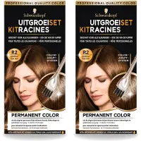 Schwarzkopf 2 x - Uitgroeiset - Goudbruin R2 - Voordeelverpakking - 2 stuks
