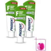 Prodent 3 x – Tandpasta – Frisse Adem – Pro-Zinc Technologie - Bulkverpakking - Slechte adem - Douchemop - Frisse adem