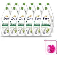 Dove 12 x – Douchegel – Fresh Sensation – 450 ml - Bulkverpakking - Douchegel - Douchemop - Fris gevoel