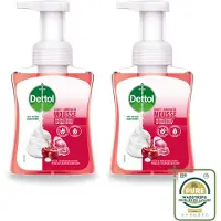 Dettol 2 x - Foam Handzeep - Rozen & Kersenbloesem - Zacht Mouse - 250 ml - Wasstrips - Handzeep - Schuimhandzeep - Antibacterieel Handzeep - Zachte Handzeep - Handzeep Rozen En Kersenbloesem