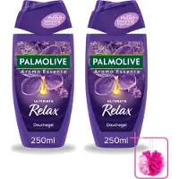 Palmolive 2 x - Arroma Essence - Douchegel - Lavendel & Ylang Ylang - Ultimate Relax - 250 ml - Bulkverpakking - Douchegel - Douchemop - Ontspanning