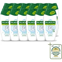 Palmolive 12 x Naturals - Douchegel - Sensitive - Voor Gevoelige Huid - 250 ml - Wasstrips - Gevoelige Huid - Douchegel - Melkproteïnen - Zachte Douchegel - Natuurlijke Vochtbalans