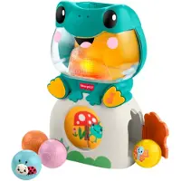 Fisher Price Fisher-Price Lichtgevende en Rollende kikker - muzikaal balspel voor baby's en peuters