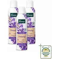 Kneipp 3 x - Douche schuim - Relaxing - Lavendel - 200 ml - Wasstrips - Douche Schuim - Ontspanning - Lavendel - Rust - Huid Verzorging