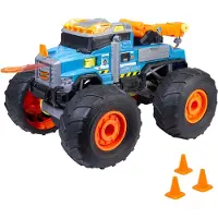 Dickie Toys Monster Truck m. Licht/Ton - Rettungstitanen-Abschle - - One Size - Autos