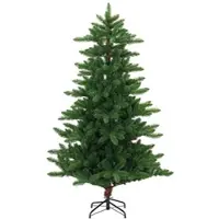 vidaXL Kunstkerstboom 150 cm PVC en Metalen Groen