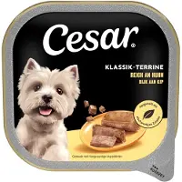 Cesar Hondenvoer Nat Classic Terrine Kip 300 gr