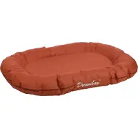 Flamingo - Kussen Dreambay Ovaal Terracotta - 100 x 75 x 15 cm - Hondenmand - Hondenkussen
