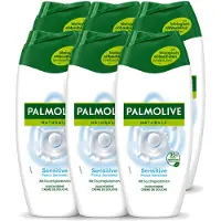 Palmolive 6 x Naturals - Douchegel - Sensitive - Voor Gevoelige Huid - 250 ml - Voordeelverpakking - 6 stuks