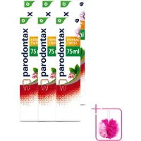 Parodontax 6 x - Tandpasta - Herbal Twist - Ginger & Mint - 75ml - Bulkverpakking - Tandpasta - Douchemop - Bloedend tandvlees