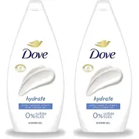Dove 2 x Hydrate - Douchegel - Sulfaatvrij - 250 ml - Voordeelverpakking - 2 stuks