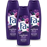 Fa 3 x - Luxurious Moments - Douchecrème - Roze Viooltjes - 250 ml - Voordeelverpakking - 3 stuks