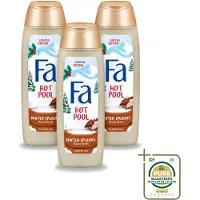 Fa 3 x - Douchegel - Winter Splashes Hot Pool Cacao - Warm & Verwarmend - Verzachtend - 250 ml - Wasstrips - Douchegel - Winter - Verwarmend - Cacao - Verzachtend