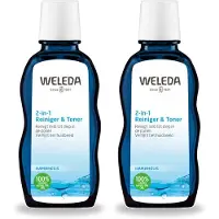 Weleda 2 x - Reiniger & Toner 2‑in‑1 - 100 ml - Voordeelverpakking - 2 stuks