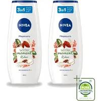 Nivea 2 x - Douchegel - Winter Moment Cacao - 250 ml - Grootverpakking - Vaatwasstrips - Douchegel Winter - Verzorgende Douchegel - Cacao Douchegel - Huid Verzorging - Winter Douchegel