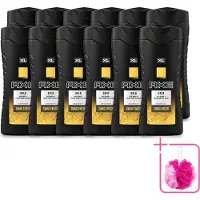Axe 12 x XL - Douchegel - Gold - Oud Wood & Fresh Vanilla - Swag Fresh - 400 ml - Bulkverpakking - Douchegel - Douchemop - Geur