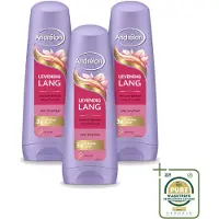Unilever 3 x Andrélon Conditioner Levendig Lang - 200 ml - Voordeelverpakking - 3 stuks