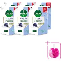 Dettol 6 x - Handzeep Navulling - Soothe - Lavendel & Vioolbloesem - 500 ml - Bulkverpakking - Handwas - Douchemop - Handhygiëne