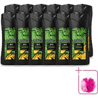Axe 12 x - Douchegel - Wild - 400 ml - Bulkverpakking - Douchegel - Douchemop - Frisheid