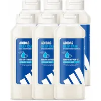 Adidas 6 x – Douchegel – Active Skin & Mind Deep Care – 400 ml - Voordeelverpakking - 6 stuks