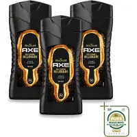 Axe 3 x X Magnum - Douchegel - Gold Caramel Billionaire - 250 ml - Wasstrips - Douchegel - Lichaam - Gezicht - Haar - Chocolade