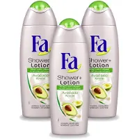 Fa 3 x - Douchecrème Met Lotion - Avocado - 250 ml - Voordeelverpakking - 3 stuks