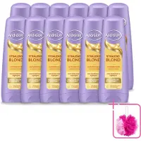 Unilever 12 x Andrélon Conditioner voor glanzend blond haar - 200 ml - Voordeelpakket - 12 stuks