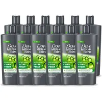 Dove 12 x Men+Care - Extra Fresh - Douchegel 3-in-1 - Verzorgend - 700 ml - Voordeelverpakking - 12 stuks