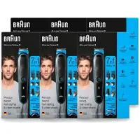 Braun 6 x - Trimset - 7-in-1 - 1 Trim Apparaat - 6 Opzetstukken - Voordeelverpakking - 6 stuks