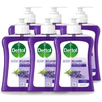 Dettol 6 x – Wasgel Handzeep – Lavendel – 250 ml - Voordeelverpakking - 6 stuks