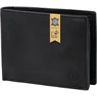 Lindenmann heren portemonnee RFID - zwart