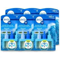 Ambi Pur 6 x 3volution - Bermuda Vibes Navulling - Luchtverfrisser - 20 ml - Voordeelverpakking - 6 stuks