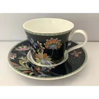 Marco polo Porseleinen Kop en Schotel met Bloemendecor, Elegant Cadeau