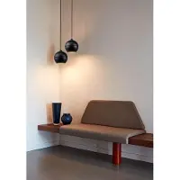 Fantasia Orbit LED hanglamp van , 6 of 9 watt, 905 lumen, 2700K warm wit, dimbaar, zwart aluminium