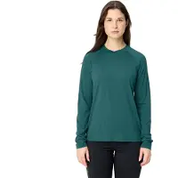 Vaude - Women's Essential Wool L/S T-Shirt - Merinoshirt 42, blauw