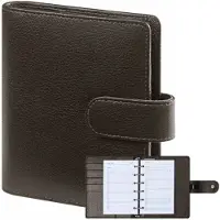 Kalpa 1311 KB hervulbare Pocket Agendaplanner Keta Donker bruin 1 week per 2 paginas 2026-2027-2028