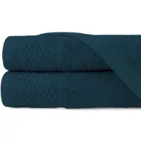Darymex Solano - Handdoek - 50x90 cm - Marineblauw - 100% Katoen