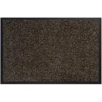 Hamat Express Taupe 120 x 180 cm - Wasbare Droogloopmat - Schoonloopmat Binnen - Polyester - Vinyl - 30°C