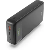 Hama Powerbank 27000 mAh Quick Charge 3.0 LiPo Antraciet Statusweergave