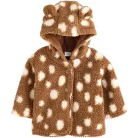 Next Fleece jas beige / bruin