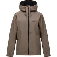 Peak Performance - Ski jassen - M Maroon 3L Jacket Terrain Tan voor Unisex - Maat M - Bruin