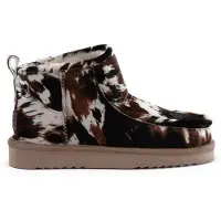 Warmbat Barunga boot Print Hairy Cow Dames Laarzen - Zwart
